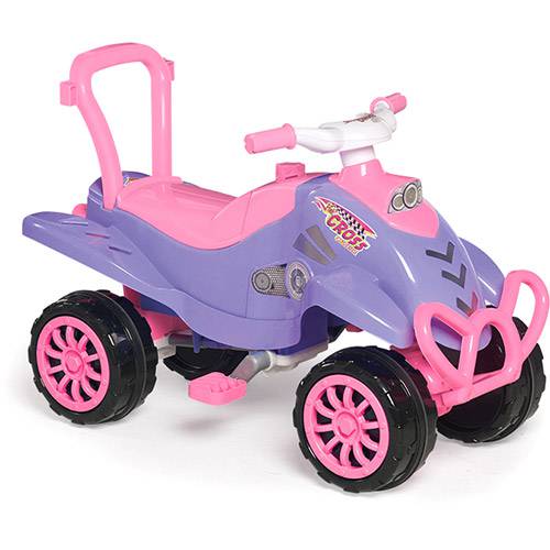 Mini Veículo Pink Cross Calesita Pedal