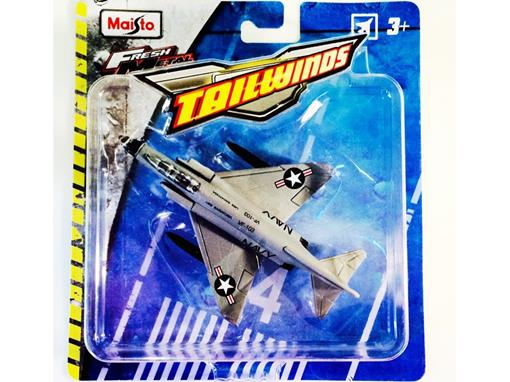 Miniatura Avião McDonnell Douglas F-4J Phantom II - Tailwinds - S/ Pedestal - Maisto 011181