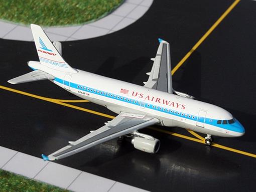 Miniatura Avião Us Airways Airbus A319 1:400 - Gemini Jets