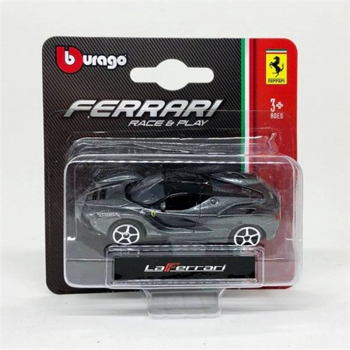 Miniatura Carro Ferrari LaFerrari Race e Play - 1:64 - Burago