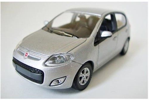 Miniatura Carro Fiat Novo Palio - Prata - 1:43 - Norev 420083
