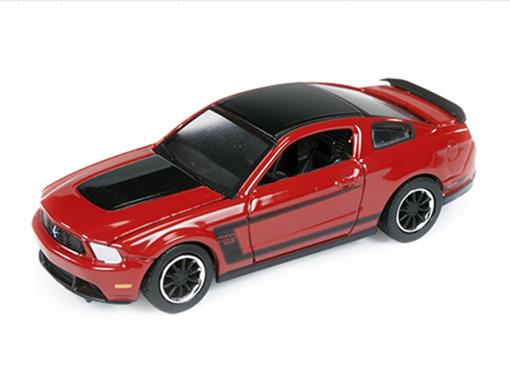 Miniatura Carro Ford Mustang Boss 302 2012 - 1:64 - Auto World