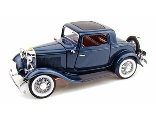 Miniatura Carro Ford 3-Window Coupe (1932) - 1:18 - Yat Ming