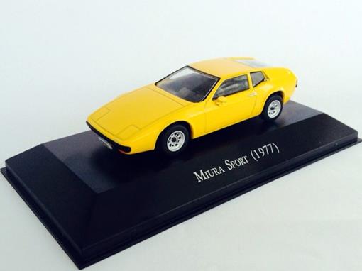 Miniatura Carro Miura Sport 1977 1:43 Ixo