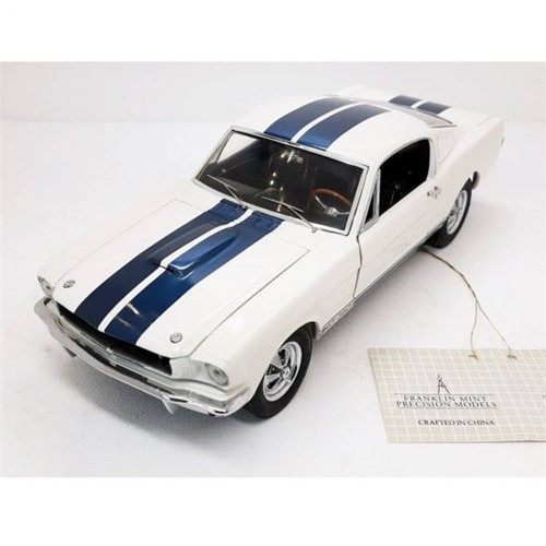 Miniatura Carro Mustang Shelby GT-350 1965 1:24 - Franklin Mint