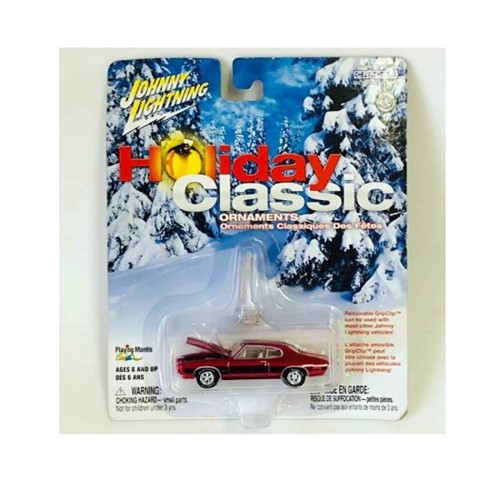 Miniatura Carro Pontiac GTO Holiday 1968 1:64 Johnny Lightning