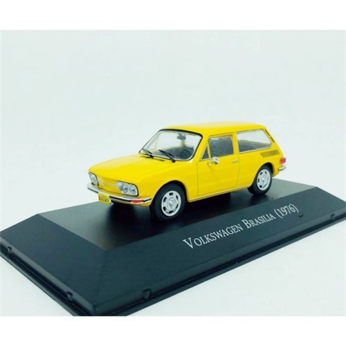 Miniatura Carro Volkswagen Brasília 1976 - 1:43 - Ixo