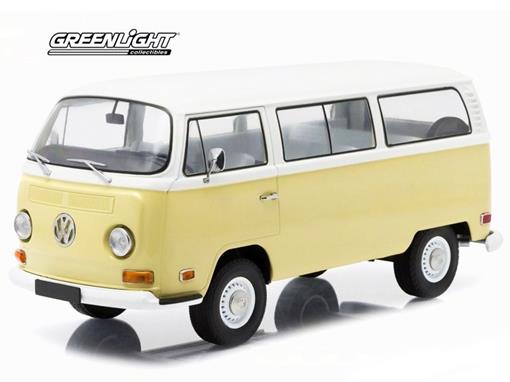 Miniatura Carro Volkswagen Type 2 Kombi 1971 1:18 - Greenlight