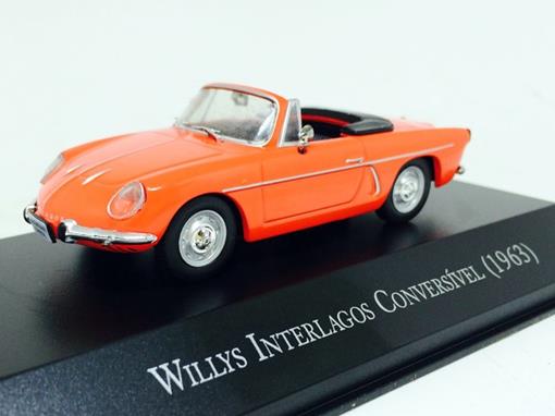 ixo 1:43 Willys Interlagos Conversivel 1963 Diecast model car 