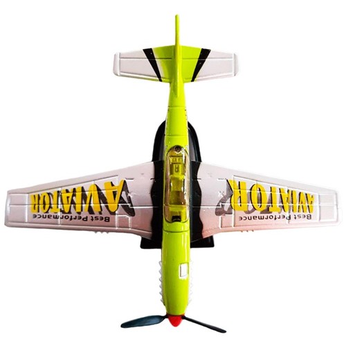 Miniatura Colecionável Aeronave Acrobacts Verde