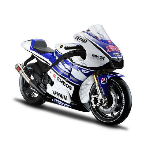 Miniatura Colecionável Moto Yamaha Racing 2012 1:10
