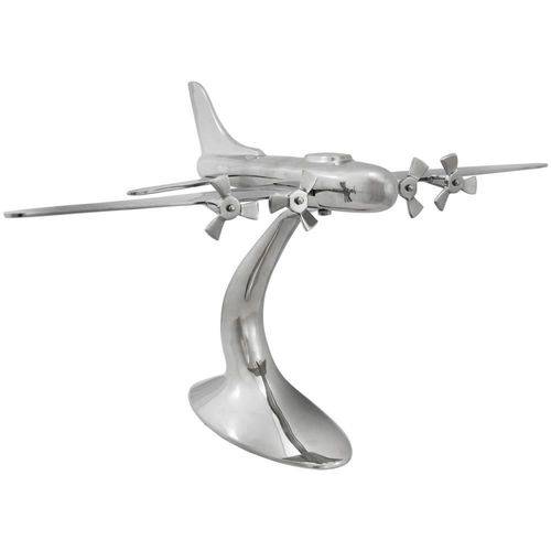 Miniatura de Avião em Alumínio Souverain