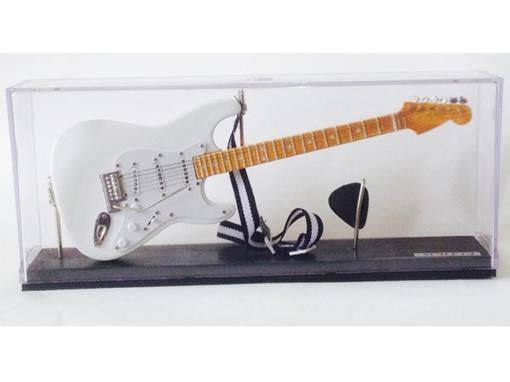 Miniatura de Guitarra Stratocaster Acrílico - 1:4 - TudoMini