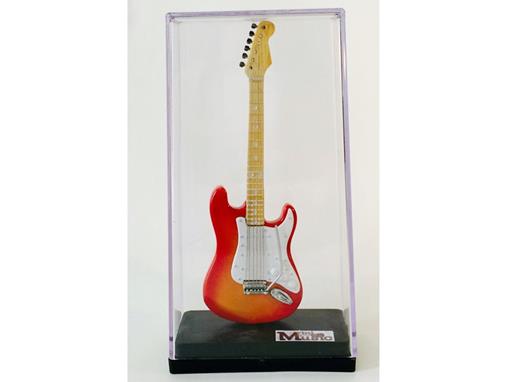Miniatura de Guitarra Stratocaster Acrílico 16 Cm - TudoMini