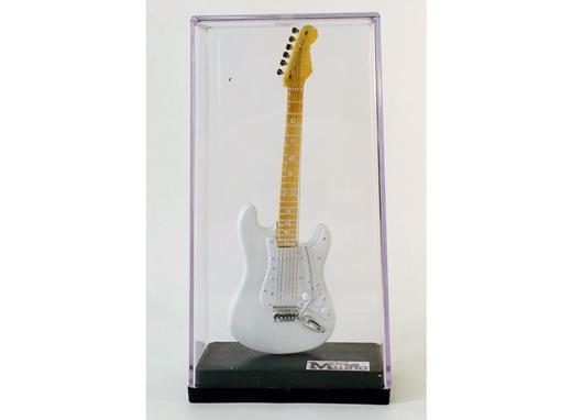 Miniatura de Guitarra Stratocaster - Branca (Acrílico) - 16 Cm 1410188