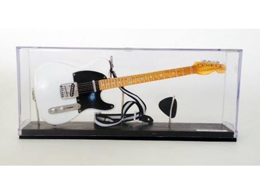 Miniatura de Guitarra Telecaster Acrílico - 1:4 - TudoMini