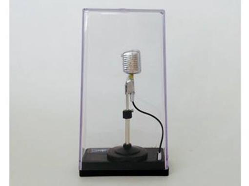 Miniatura de Microfone dos Anos 60 - (Acrílico) - 1:4 1410097