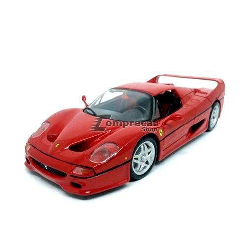 Miniatura Ferrari F50 Vermelho Bburago 1/18