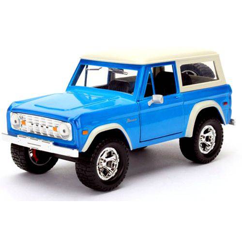 Miniatura Ford Bronco 1973 Azul Jada Toys 1/24