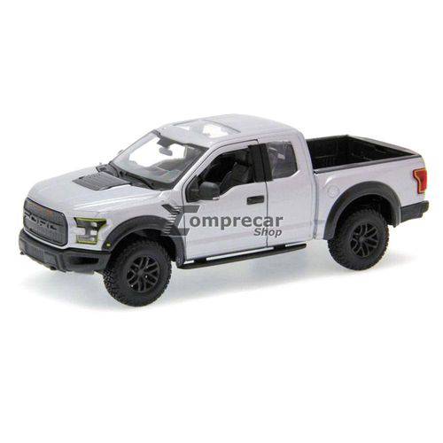 Miniatura Ford Raptor 2017 Prata Maisto Truck 1/24
