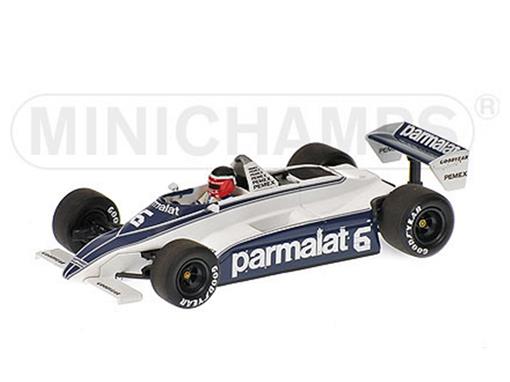 Miniatura Fórmula 1 Brabham Ford BT49C 1981 1:43 - Minichamps