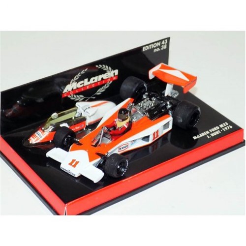 Miniatura Fórmula 1 McLaren Ford M23 J. Hunt 76 1:43 Minichamps