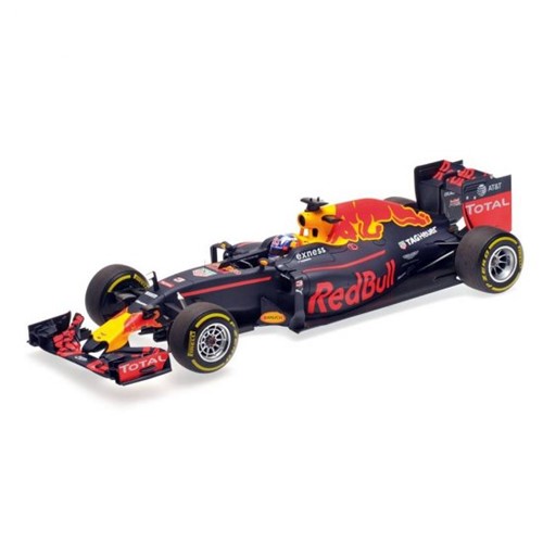 Miniatura Fórmula 1 Red Bull Racing Heuer RB12 1:18 Minichamps
