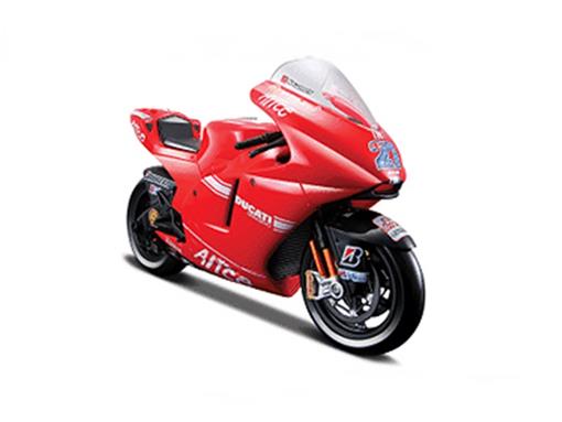 Miniatura Moto Ducati Desmosedici N27 Moto GP 2009 1:10 Maisto