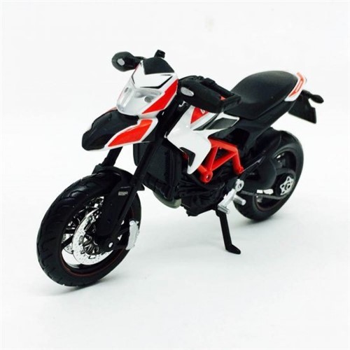 Miniatura Moto Ducati Hypermotard 1:18 Maisto Minimundi.com.br
