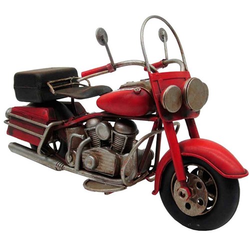 Miniatura Motocicleta Vermelha