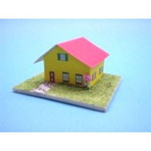 Miniatura para Maquete Casa em Kit para Montar em Papelão 360 - Escala 1-200 Minitec