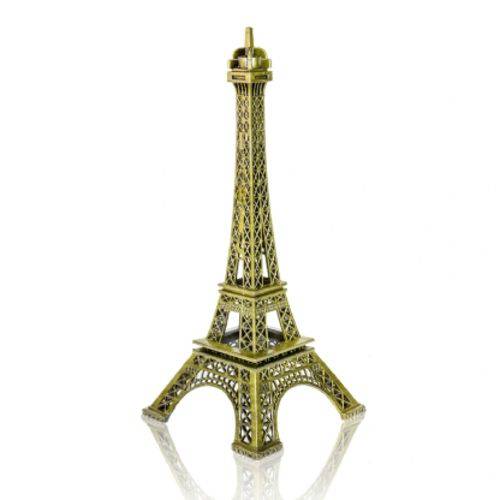 Miniatura Torre Eiffel Metal Paris 18 Cm