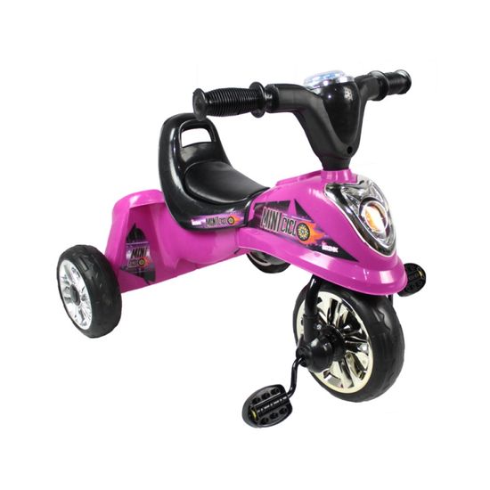 Miniciclo Triciclo Infantil Azul/ Rosa- 903502/903510- BelFix Miniciclo Triciclo Infantil - BelFix