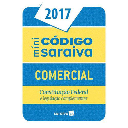 Minicodigo Saraiva - Comercial, Constituiçao Federal e Legislaçao Complementar