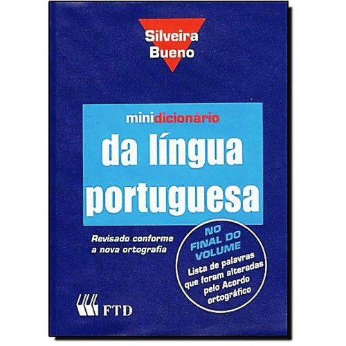 Minidicionario da Lingua Portuguesa Silveira Bueno - 1