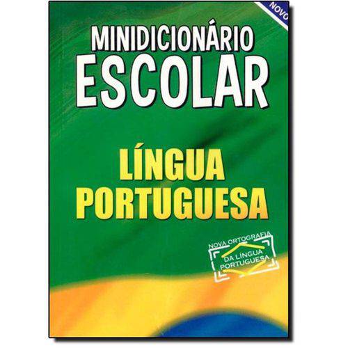 Minidicionário Escolar Língua Portuguesa - Papel Brite