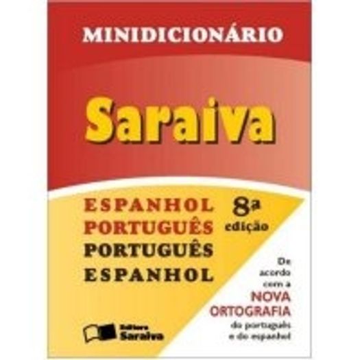 Minidicionario Saraiva Espanhol Portugues e Vv - Saraiva