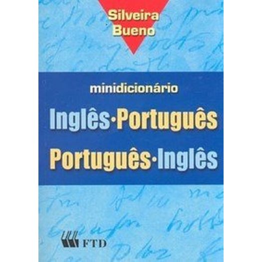 Minidicionario Silveira Bueno Ingles Portugues Vv - Ftd