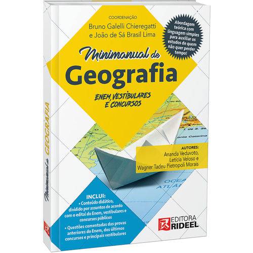 Minimanual de Geografia - Enem, Vestibulares e Concursos