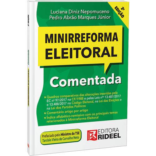 Minirreforma Eleitoral - 2ª Edição (2018)