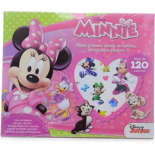 Minnie - Minha Primeira Maleta de História, Atividades e Adesivos Dcl