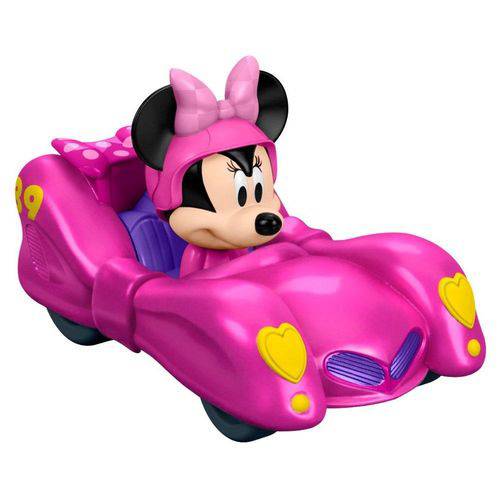 Minnie Pink Thunder Veículo Coleção Disney - Mattel