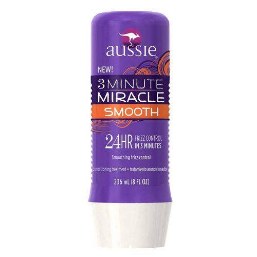 3 Minute Miracle Smooth Aussie - Máscara de Hidratação Antifrizz