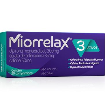 Miorrelax 20 Comprimidos