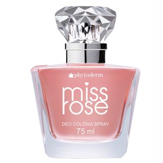 Miss Rose Spray Phytoderm - Perfume Feminino - Deo Colônia 75ml