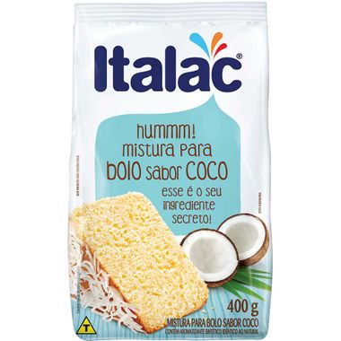 Mistura Bolo Italac Coco 400g