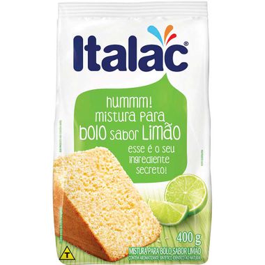Mistura Bolo Italac Limão 400g