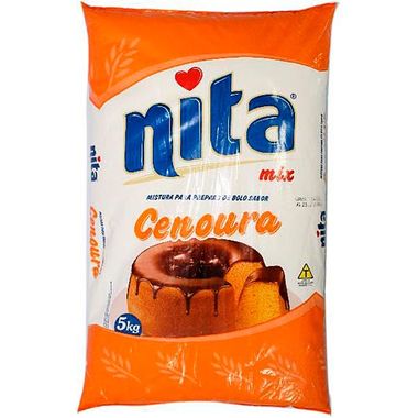 Mistura para Bolo Cenoura Nita 5Kg