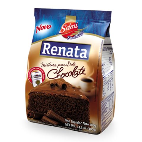 Mistura para Bolo Chocolate 400g - Renata
