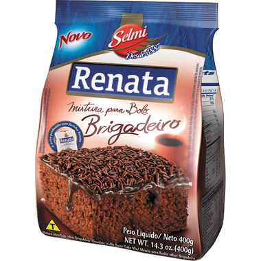 Mistura para Bolo Renata Brigadeiro 400g